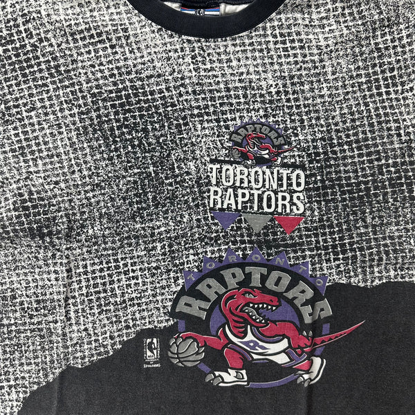 Toronto Raptors AOP Spalding Vintage T-Shirt