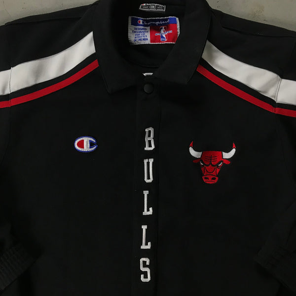 Chicago Bulls Vintage Button Up Longsleeve