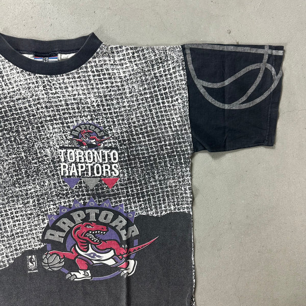 Toronto Raptors AOP Spalding Vintage T-Shirt