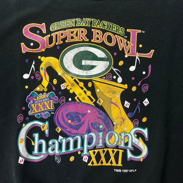 Green Bay Packers Superbowl XXXI Champions Vintage Crewneck
