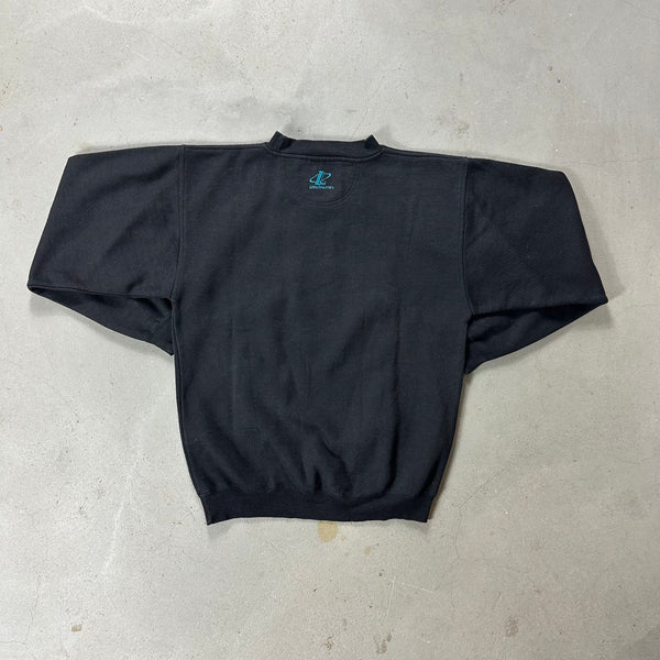 Detroit Pistons Vintage Logo Athletic Crewneck