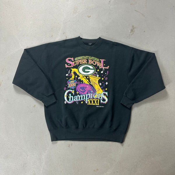 Green Bay Packers Superbowl XXXI Champions Vintage Crewneck