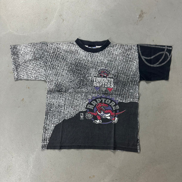 Toronto Raptors AOP Spalding Vintage T-Shirt