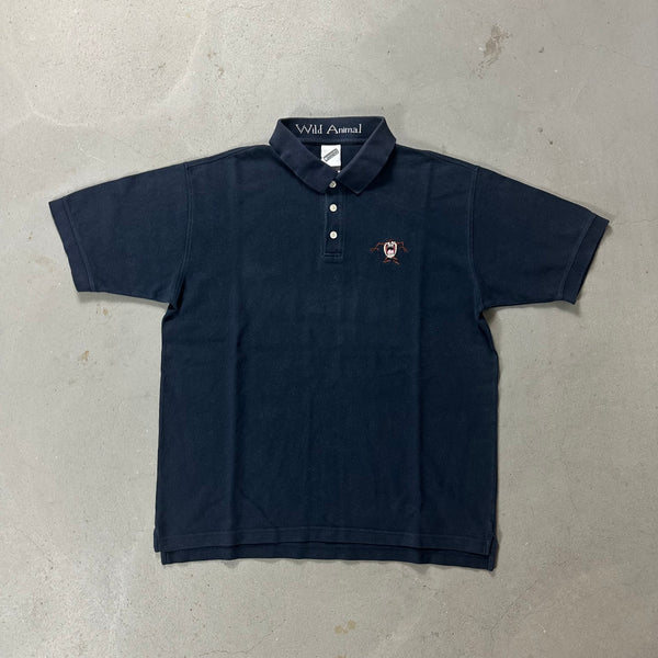 Warner Bros Wild Animal Taz Vintage Polo Shirt