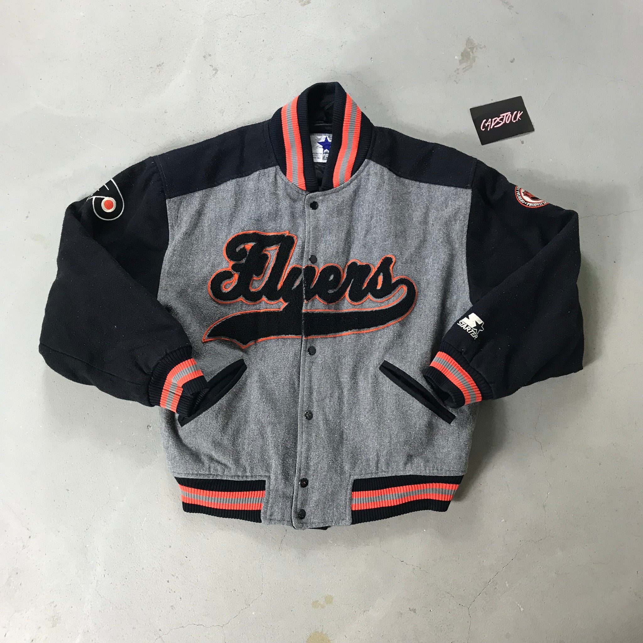 Philadelphia Flyers Vintage Wool Jacket