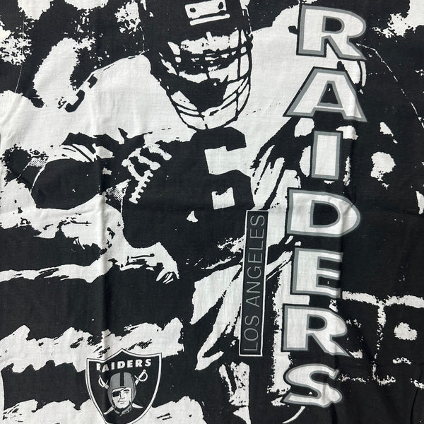 Los Angeles Raiders AOP Vintage T-Shirt DEADSTOCK - vintage starter karlkani sergiotacchini