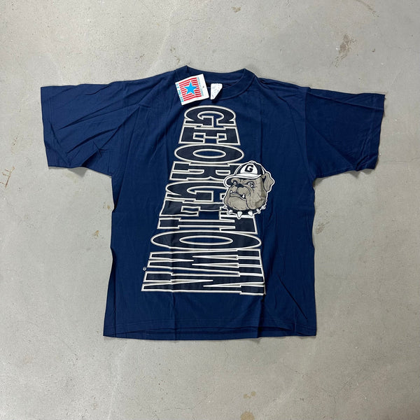 Georgetown Hoyas Vintage T-Shirt - vintage starter karlkani sergiotacchini