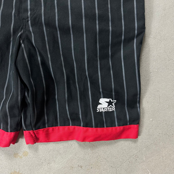 Chicago Bulls Vintage Starter Dungarees - vintage starter karlkani sergiotacchini