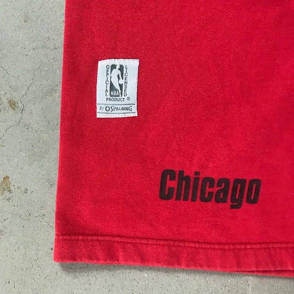Chicago Bulls Spalding Vintage Shorts - vintage starter karlkani sergiotacchini
