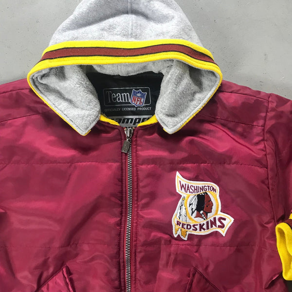 Washington Redskins Vintage Bomber Jacket Campri Teamline - vintage starter karlkani sergiotacchini