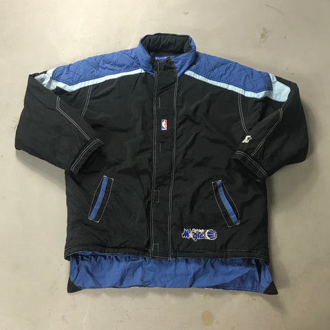 Orlando Magic Vintage Parka Jacket - vintage starter karlkani sergiotacchini