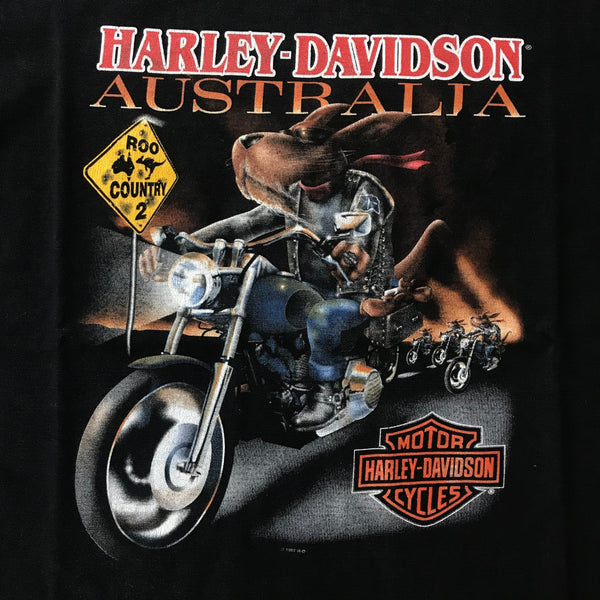 Harley Davidson Vintage T-Shirt - vintage starter karlkani sergiotacchini