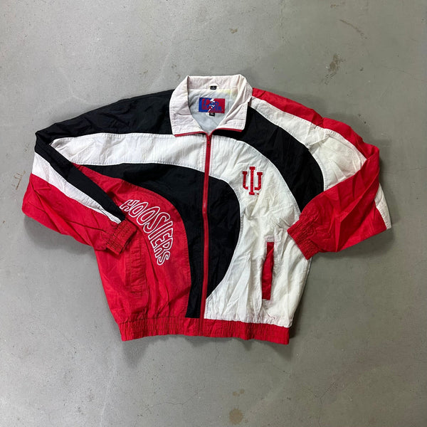 Indiana Hoosiers University Vintage Pro Player Track Jacket - vintage starter karlkani sergiotacchini
