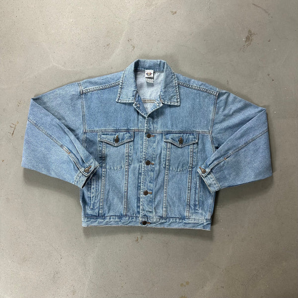 Looney Tunes Tweety Vintage Denim Jacket - vintage starter karlkani sergiotacchini