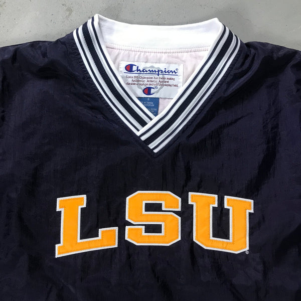 LSU University Vintage Windbreaker - vintage starter karlkani sergiotacchini