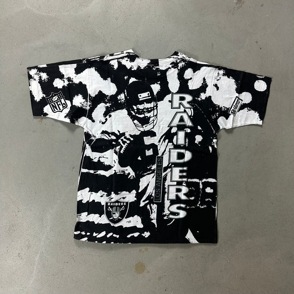 Los Angeles Raiders AOP Vintage T-Shirt DEADSTOCK - vintage starter karlkani sergiotacchini