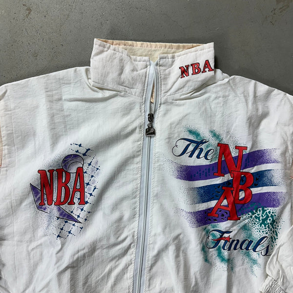 NBA Finals Vintage Bootleg Track Jacket - vintage starter karlkani sergiotacchini