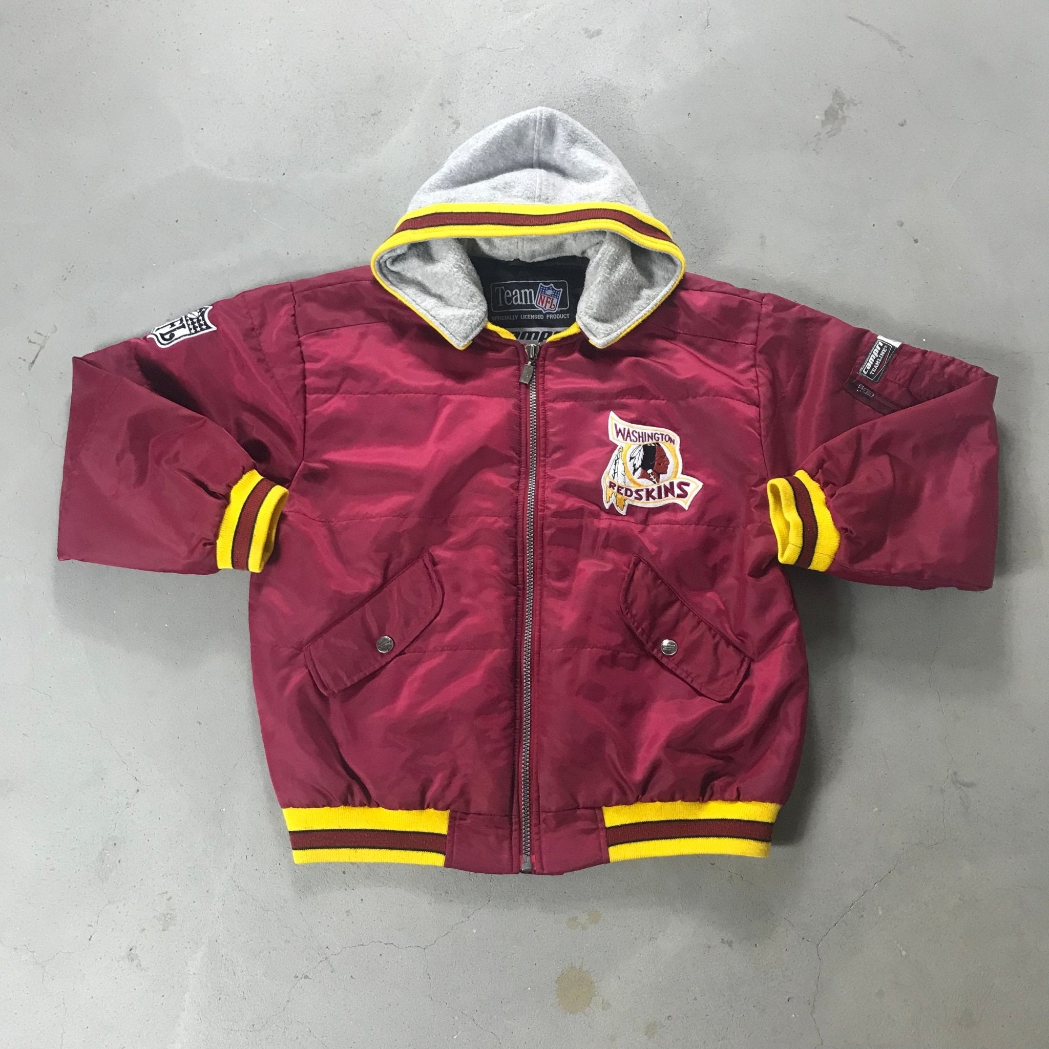 Washington Redskins Vintage Bomber Jacket Campri Teamline - vintage starter karlkani sergiotacchini
