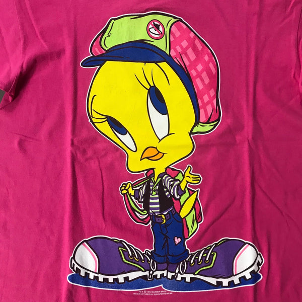 Tweety Vintage T-Shirt - vintage starter karlkani sergiotacchini