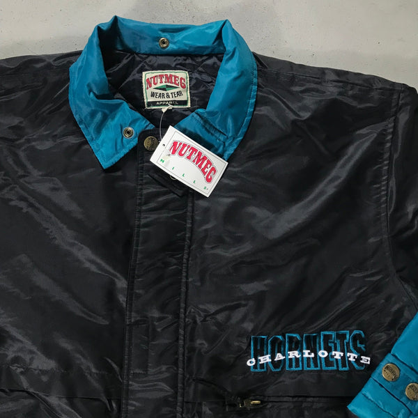 Charlotte Hornets Vintage Jacket - vintage starter karlkani sergiotacchini