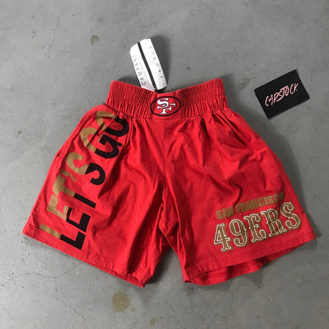 San Francisco 49ers Vintage Shorts - vintage starter karlkani sergiotacchini