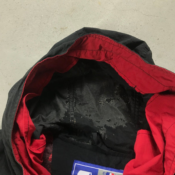 Chicago Bulls Vintage Rain Jacket - vintage starter karlkani sergiotacchini