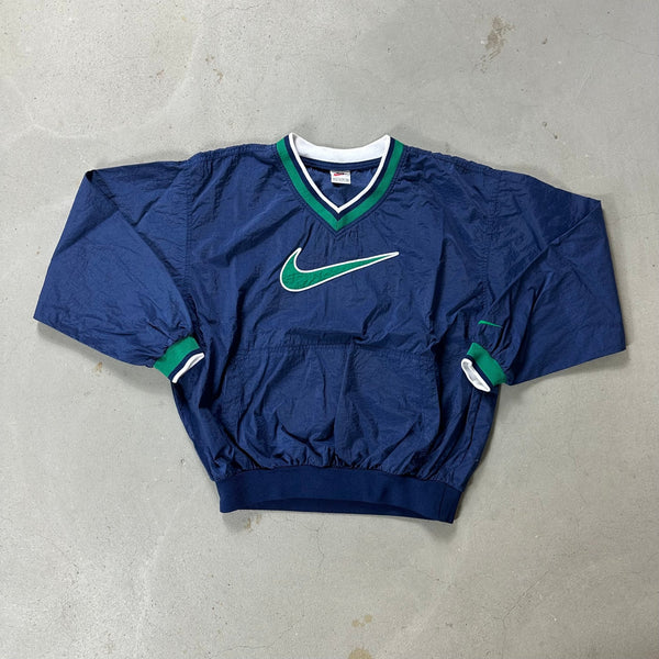 Nike Big Swoosh Vintage Windbreaker Jacket - vintage starter karlkani sergiotacchini