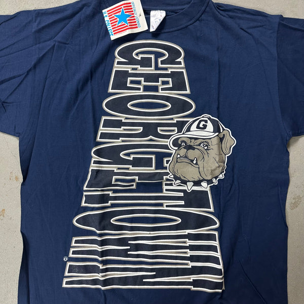 Georgetown Hoyas Vintage T-Shirt - vintage starter karlkani sergiotacchini
