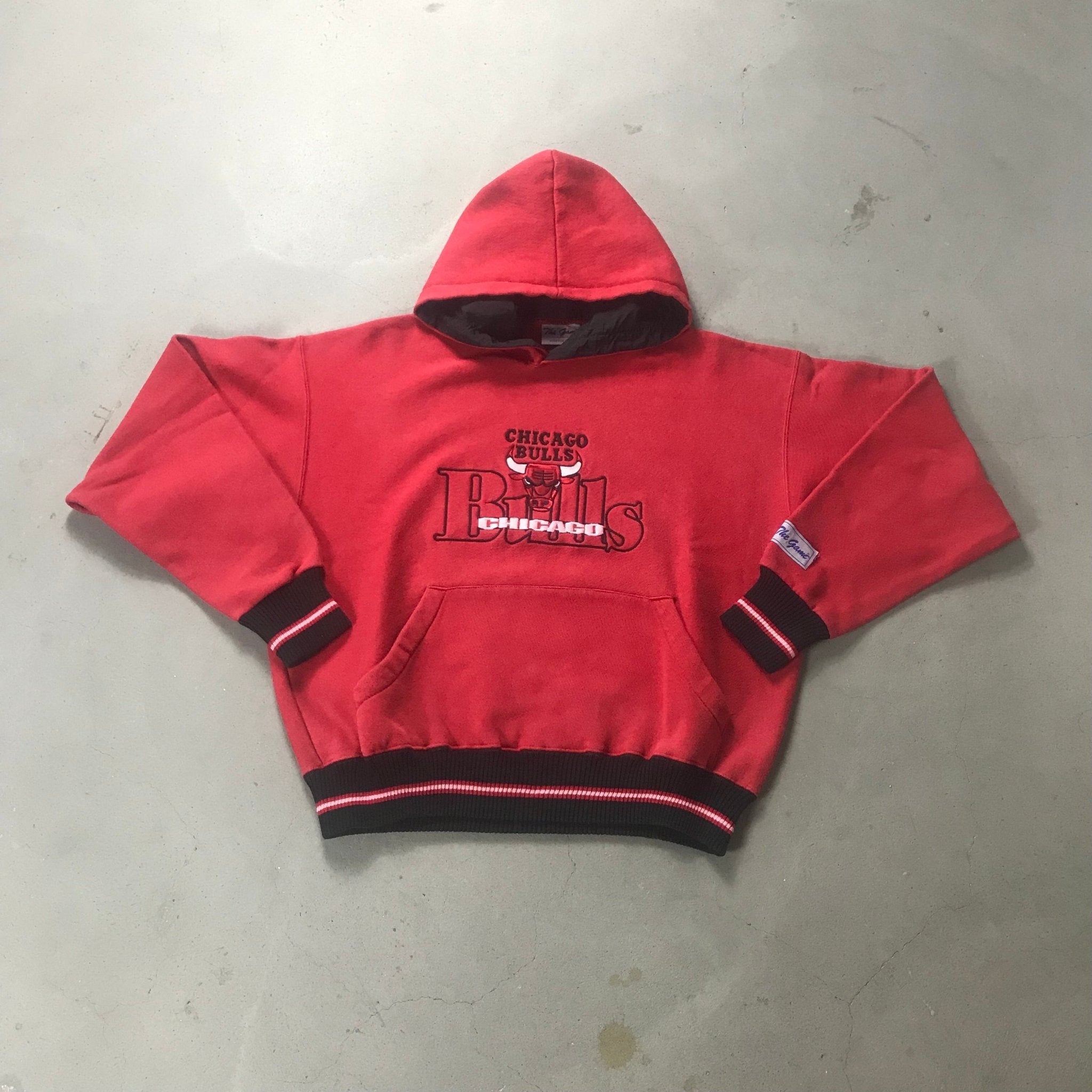 Chicago Bulls Vintage Hoodie - vintage starter karlkani sergiotacchini