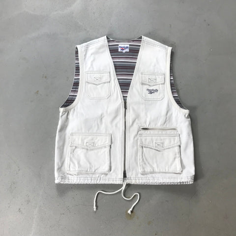 Reebok Vintage Denim Vest - vintage starter karlkani sergiotacchini