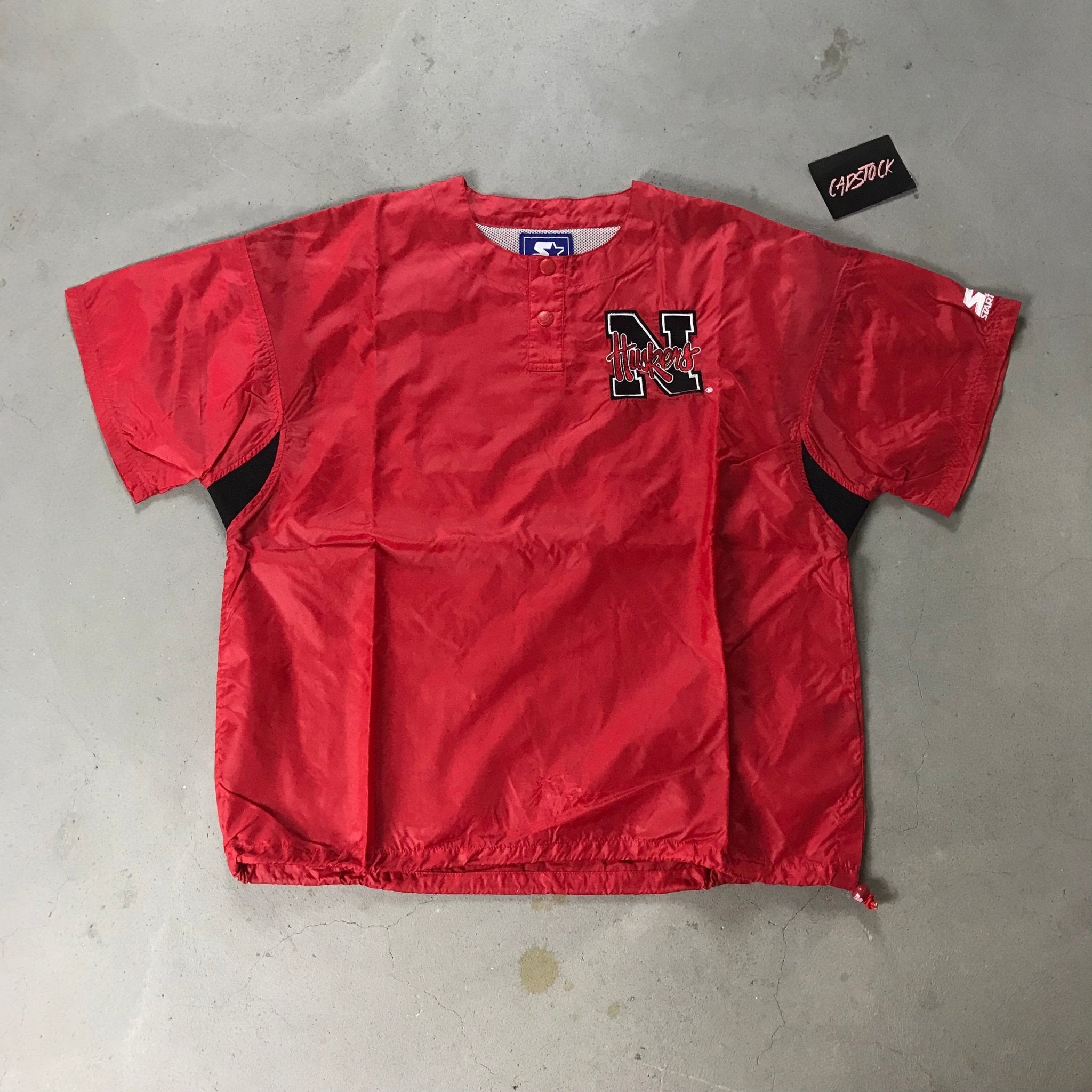 Nebraska Huskers Vintage Shirt - vintage starter karlkani sergiotacchini