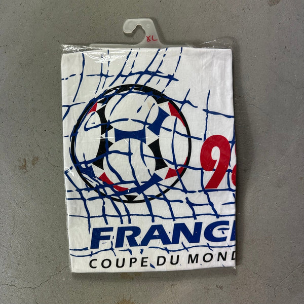 Vintage France 98 T-Shirt DEADSTOCK - vintage starter karlkani sergiotacchini