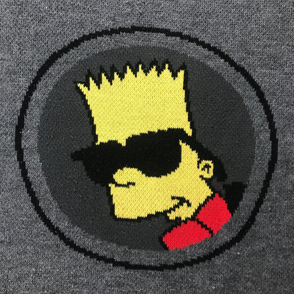 The Simpsons Bart Vintage Pullover - vintage starter karlkani sergiotacchini