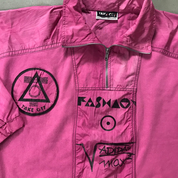 Adidas Vintage Take Off Half - Zip - vintage starter karlkani sergiotacchini