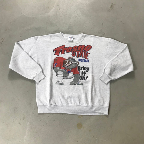Fresno State Vintage Crewneck - vintage starter karlkani sergiotacchini