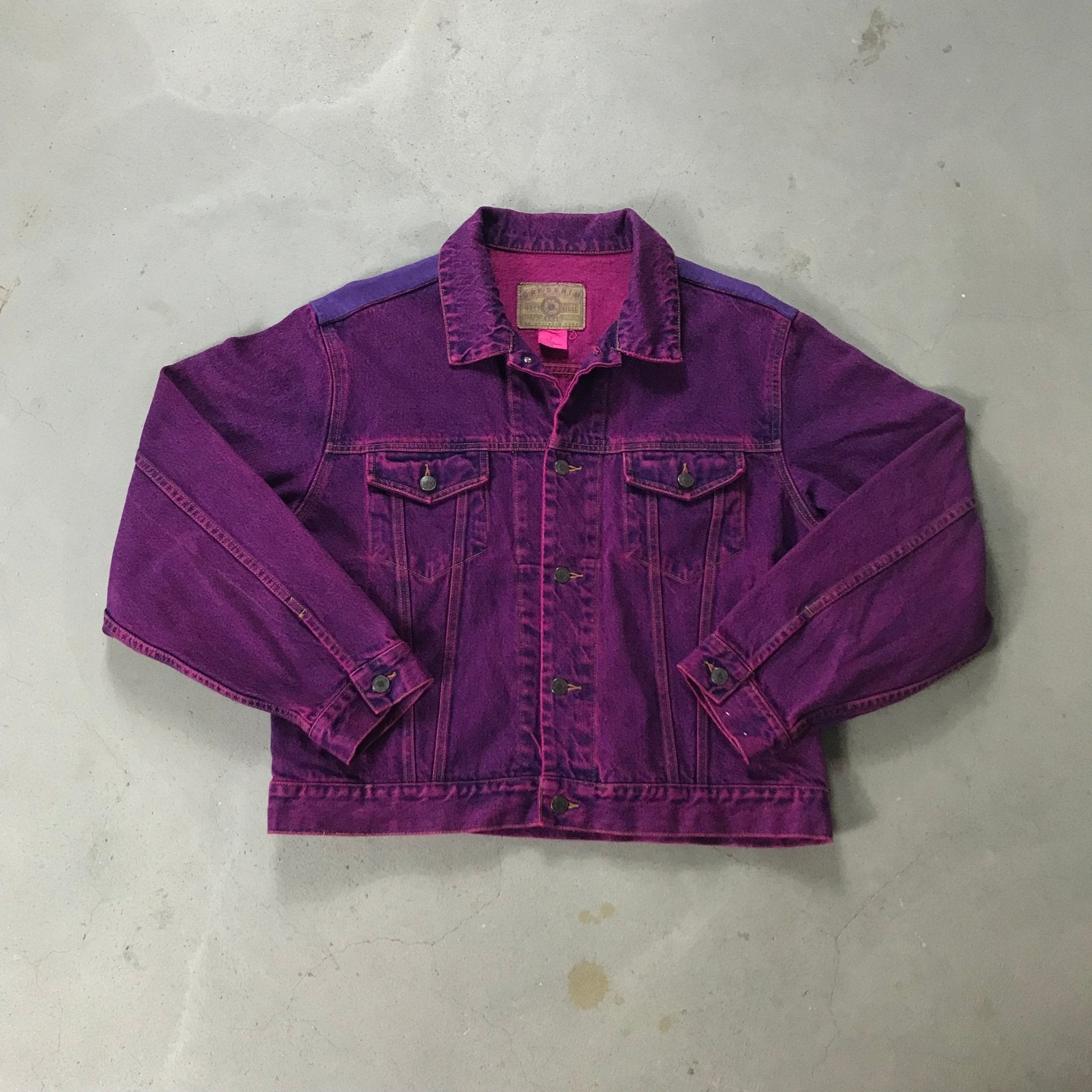 Minnie Mouse Vintage Denim Jacket - vintage starter karlkani sergiotacchini