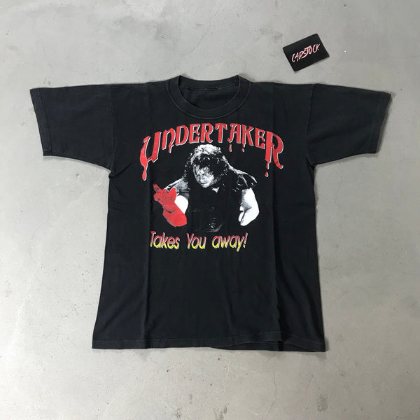 WWF Wrestling Undertaker T-Shirt - vintage starter karlkani sergiotacchini