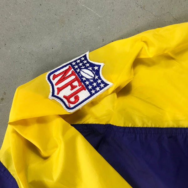 Minnesota Vikings Half Zip - vintage starter karlkani sergiotacchini