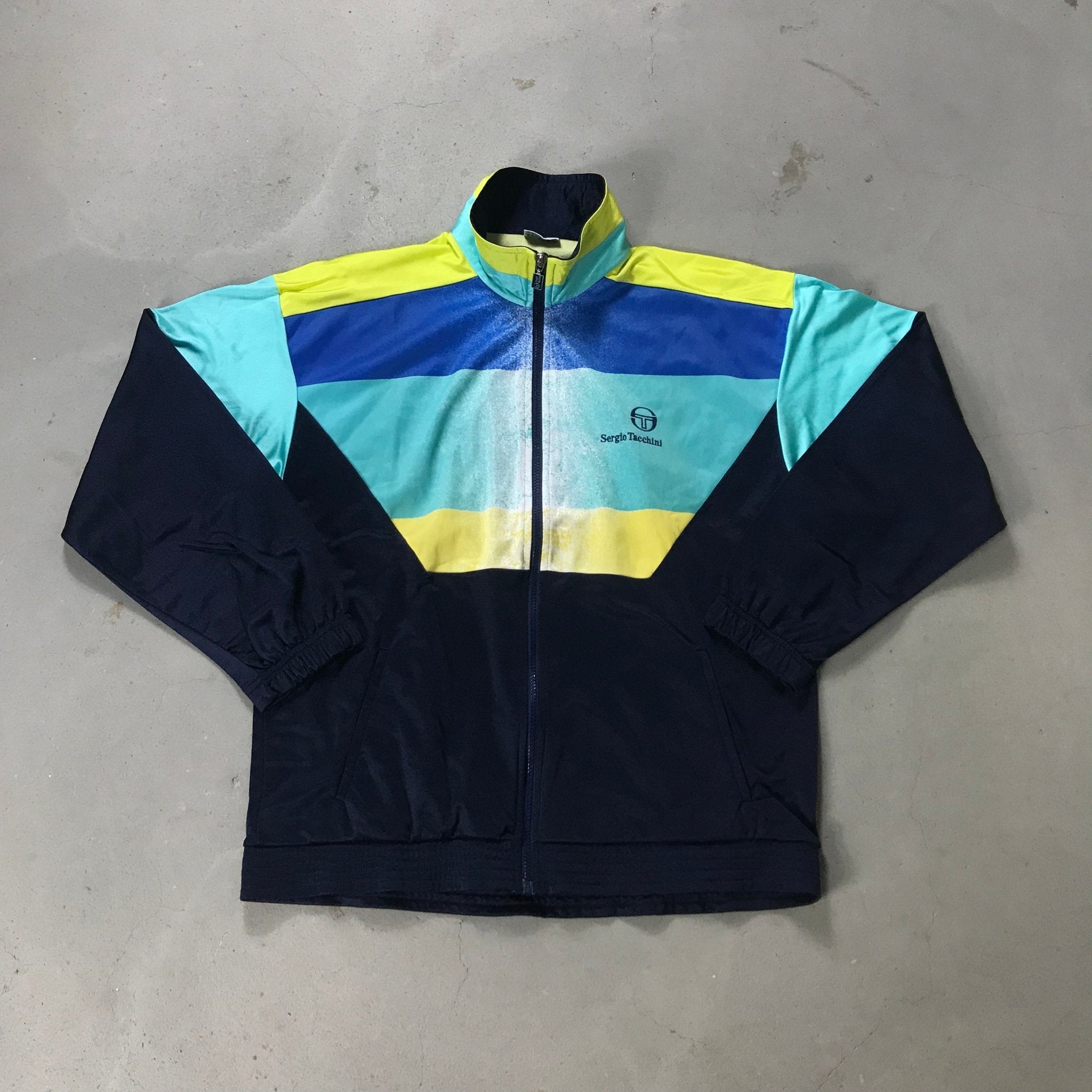 Sergio Tacchini Vintage Track Jacket - vintage starter karlkani sergiotacchini