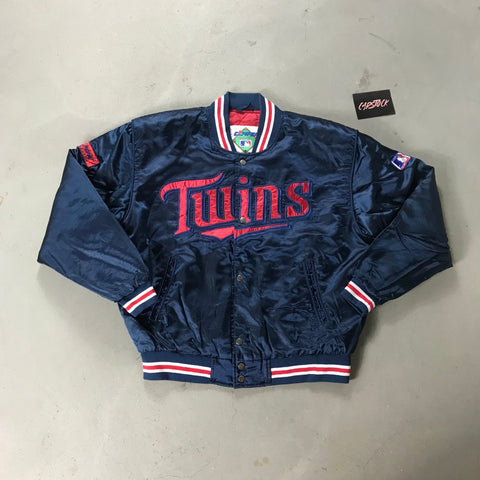 Minnesota Twins Campri Jacket - vintage starter karlkani sergiotacchini
