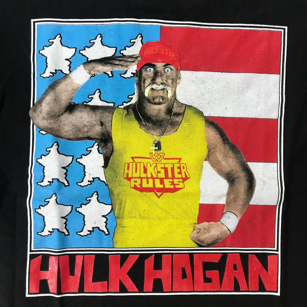 WWF Wrestling Hulk Hogan T-Shirt - vintage starter karlkani sergiotacchini