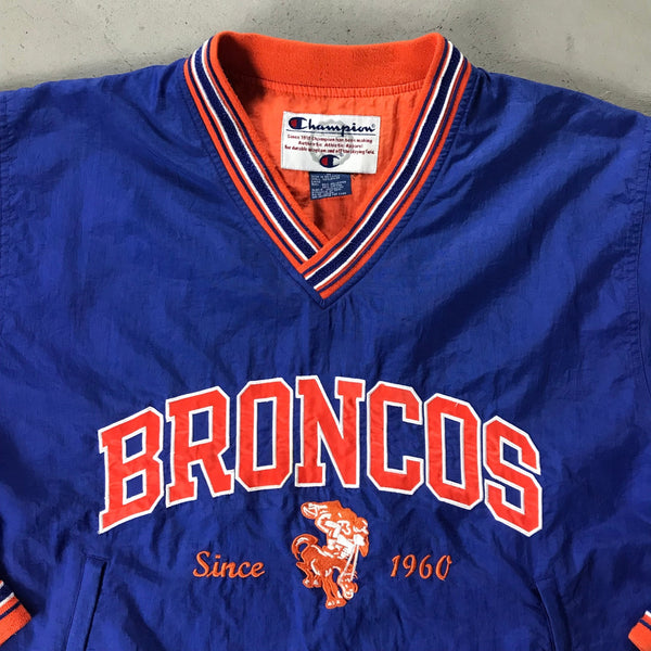 Denver Broncos Vintage Windbreaker - vintage starter karlkani sergiotacchini