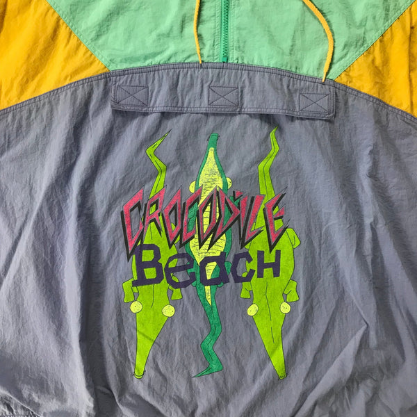 Adidas Crocodile Beach Half Zip - vintage starter karlkani sergiotacchini