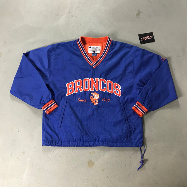 Denver Broncos Vintage Windbreaker - vintage starter karlkani sergiotacchini