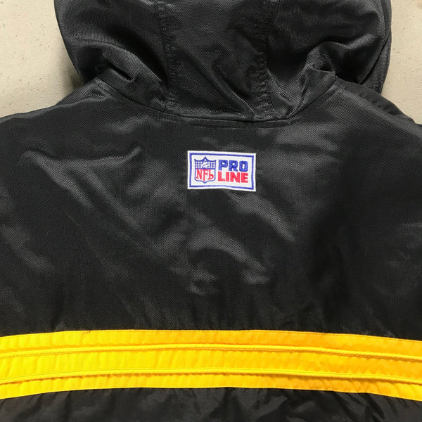 Pittsburgh Steelers Nike Vintage Parka Jacket - vintage starter karlkani sergiotacchini