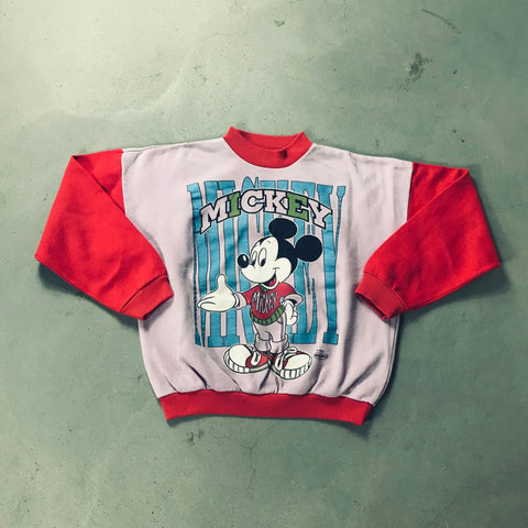 Mickey Mouse Vintage Sweater - vintage starter karlkani sergiotacchini