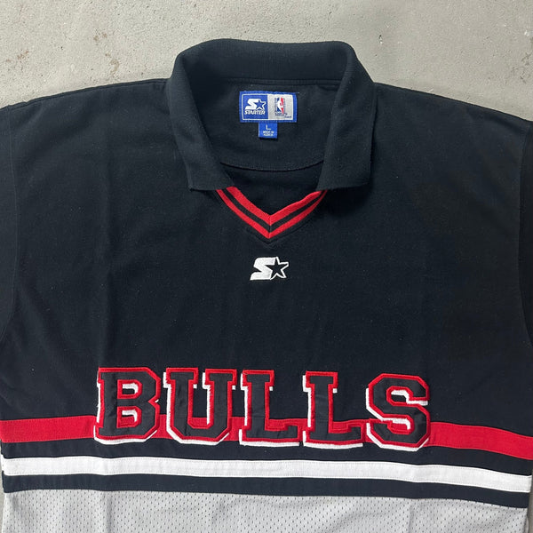 Chicago Bulls Vintage Starter Shirt - vintage starter karlkani sergiotacchini