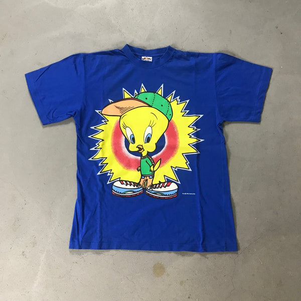 Tweety Vintage T-Shirt - vintage starter karlkani sergiotacchini