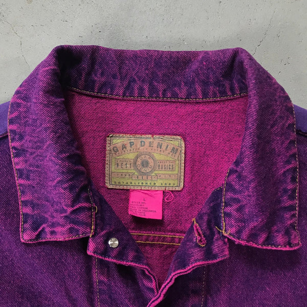 Minnie Mouse Vintage Denim Jacket - vintage starter karlkani sergiotacchini