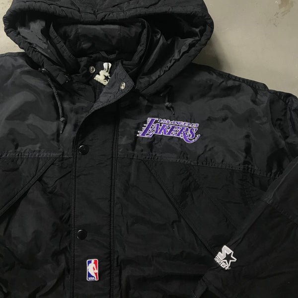 LA Lakers Vintage Starter Jacket - vintage starter karlkani sergiotacchini